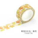 Romantic Floral Paper Washi Tape 15mm*7m Flowers Masking Tapes Decorative Stickers DIY Stationery School Supplies
