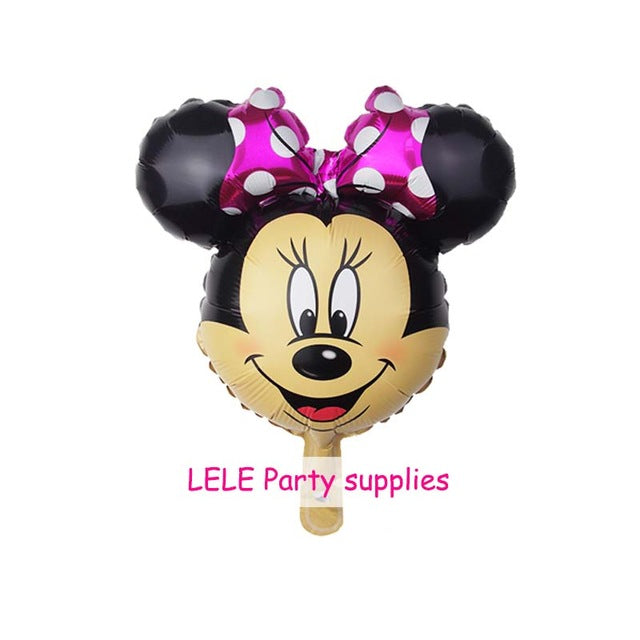10 pcs Birthday  Mickey Minnie Balloon