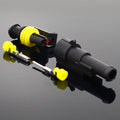 2-5sets Kit 2 pin 1/2/3/4/5/6 pins Way AMP Super seal Waterproof Electrical Wire Connector Plug for car waterproof connector