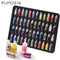 48 Bottles/Set Nail Art Sequins Glitter Powder Manicure Decoral Tips Polish Nail Stickers Mixed Design Case Set
