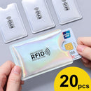 Anti Rfid Card Holder NFC Blocking Reader Lock Id Bank Card Holder Case Protection Metal Credit Card Case Aluminium F051