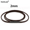 1mm 1.5mm 2mm 3mm Black Necklace Cord Leather Cord Wax Rope Chain With Stainless Steel Clasp For Men Women DIY Necklace Making