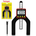 Digital Depth Gauge LCD Height Gauges Calipers With Magnetic Feet For Router Tables Woodworking Measuring Tools