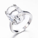 Ring luxury fashion jewelry bride wedding band engagement rings   stainless steel rings for women