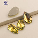 YANRUO 3230 Drop AAAAA Quality Sewing Crystal Flatback Rhinestones Sew On Stones Glass For Dresses Clothes Jewelry