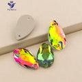 YANRUO 3230 Drop AAAAA Quality Sewing Crystal Flatback Rhinestones Sew On Stones Glass For Dresses Clothes Jewelry