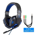 Professional Led Light Gamer Headset for Computer PS4 PS5 Fifa 21 Gaming Headphones Bass Stereo PC Wired Headset With Mic Gifts AExp