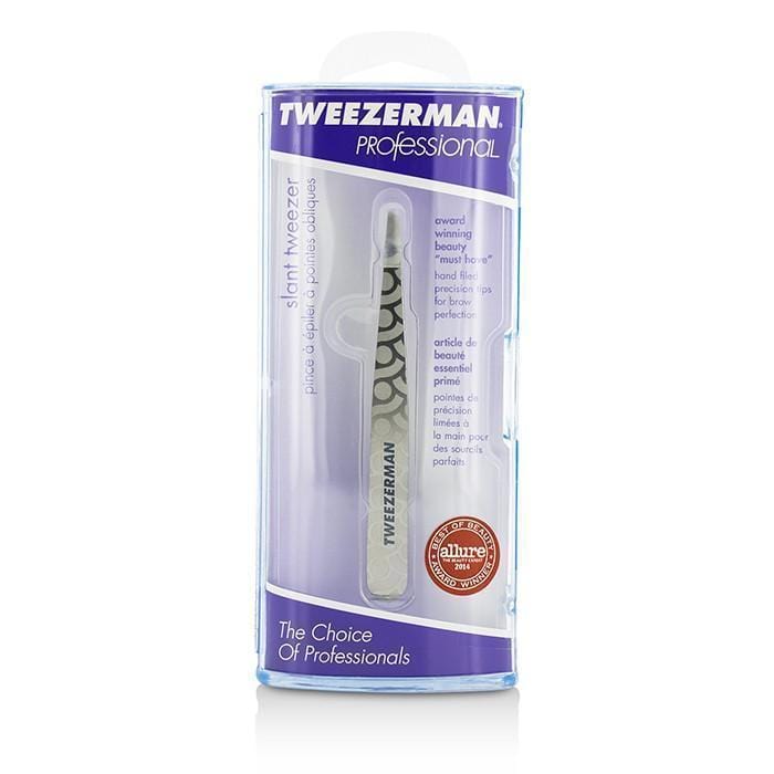 Professional Slant Tweezer - Regency Finish - -Make Up-JadeMoghul Inc.