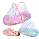 Promotion portable baby bed foldable baby crib with mosquito net spring summer baby bed with mattress pillow YEC003 AExp