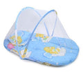 Promotion portable baby bed foldable baby crib with mosquito net spring summer baby bed with mattress pillow YEC003 AExp