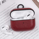 PU Leather Case for Airpods Pro Luxury Protective Cover with Anti-lost Buckle for Air Pods Pro 3 Headphone Earpods Fundas AExp