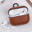 PU Leather Case for Airpods Pro Luxury Protective Cover with Anti-lost Buckle for Air Pods Pro 3 Headphone Earpods Fundas AExp
