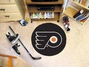 Round Rugs For Sale NHL Philadelphia Flyers Puck Ball Mat 27" diameter