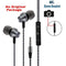 PunnkFunnk Wired Earphones Sport headset 1.2M  In ear  Deep Bass Stereo Earbuds W/Mic For iphone samsung huawei xiaomi vivo oppo AExp