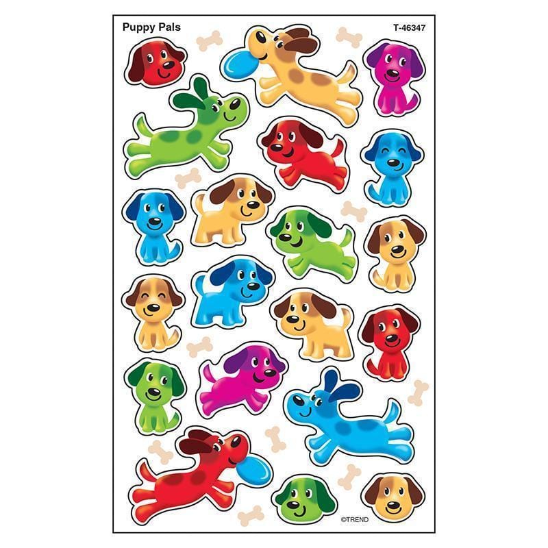 PUPPY PALS SUPERSHAPE STICKERS LG-Learning Materials-JadeMoghul Inc.