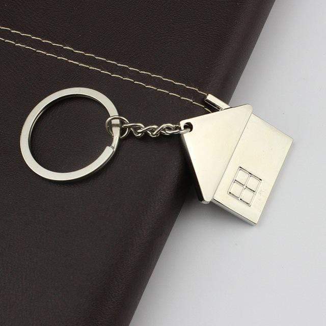 Pure gold key chain golden keychains keyrings women handbag charms pen