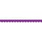 PURPLE SCALLOPED BORDER TRIM-Learning Materials-JadeMoghul Inc.