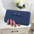Purse wallet female famous brand card holders cellphone pocket gifts for women money bag clutch-Blue-JadeMoghul Inc.