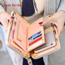 Purse wallet female famous brand card holders cellphone pocket gifts for women money bag clutch-dark grey-JadeMoghul Inc.