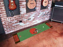 Putting Green Mat Hallway Runner Rug NFL Cleveland Browns Putting Green Runner 18"x72" Golf Accessories FANMATS