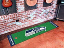 Putting Green Mat Runner Rugs NFL Seattle Seahawks Putting Green Runner 18"x72" Golf Accessories FANMATS