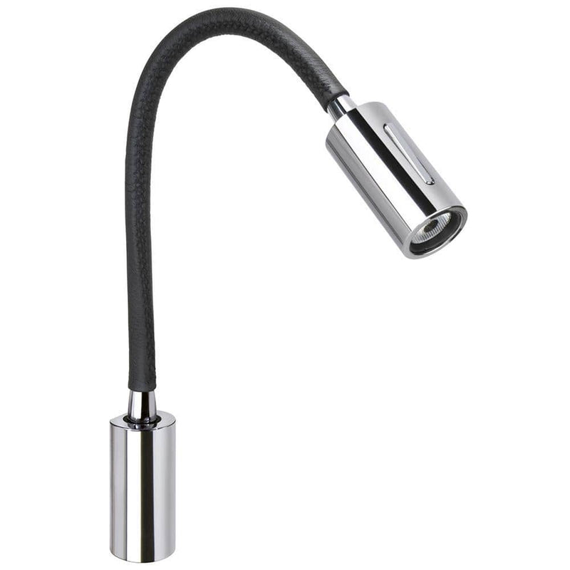 Quick Audrey WL Wall Light w-USB Switch Daylight Black Neopreme Chrome [FASP4881TCCAA00]-Interior / Courtesy Light-JadeMoghul Inc.
