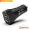 Quick Charge 3.0 Car Charger For Mobile Phone Dual Usb Car-Charger Qualcomm Qc 3.0 2.0 Fast Charging Adapter 2 ports Usb Charger JadeMoghul Inc. 