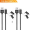 Quick Charge 3.0 Car Charger For Mobile Phone Dual Usb Car-Charger Qualcomm Qc 3.0 2.0 Fast Charging Adapter 2 ports Usb Charger-Only 2 cables-JadeMoghul Inc.