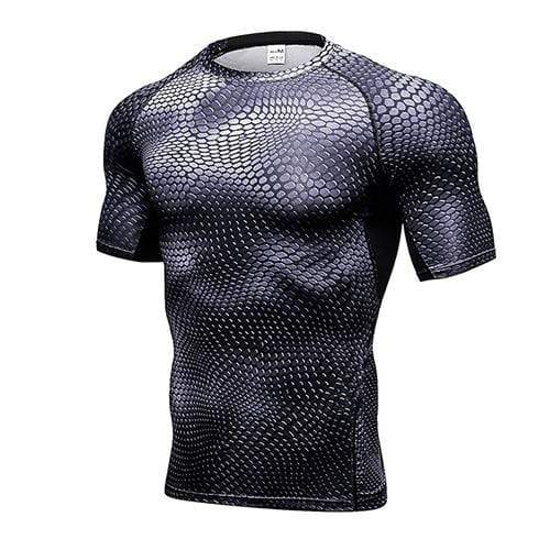 Quick Dry Workout Running Shirt Compression Fitness Tops Breathable Gym T-shirts Clothing Rashguard Male Sport Shirts Men JadeMoghul Inc. 