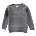 QUIKGROW Cute White & Charcoal Cartoon Rabbit Long Sleeve Baby Pullover Knitted Sweater Infant Girl Boy Ribbed Warm Tops YM09MY AExp