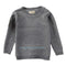 QUIKGROW Cute White & Charcoal Cartoon Rabbit Long Sleeve Baby Pullover Knitted Sweater Infant Girl Boy Ribbed Warm Tops YM09MY AExp