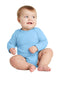 Rabbit Skinsnfant Long Sleeve Baby Rib Bodysuit. RS4411-Infant & Toddler-Light Blue-18M-JadeMoghul Inc.