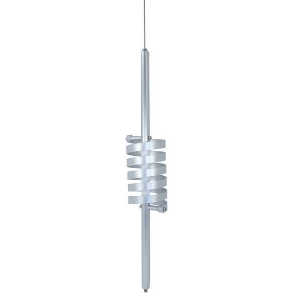 Trucker Giant Wide Flat Coil CB Antenna with 9" Aluminum Shaft