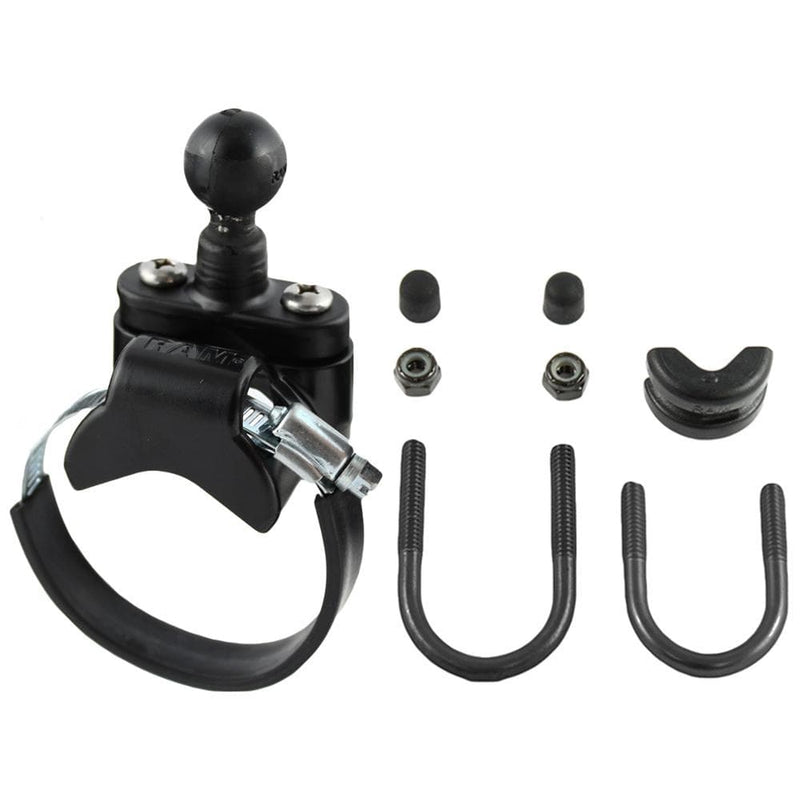 Rail/Handle Bar Mounts RAM Mount ATV/UTV Large Diameter Rail Mount w/1" Ball [RAM-B-231Z-2] RAM Mounting Systems