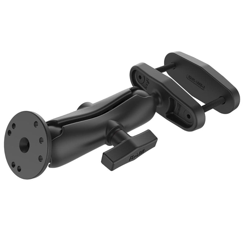 Rail/Handle Bar Mounts RAM Mount Square Post Clamp f/Posts Up to 3" Wide w/Arm [RAM-101U-247-3] RAM Mounting Systems