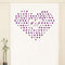 Rainbow Heart Personalized Photo Backdrop Fuchsia (Pack of 1)-Wedding Reception Decorations-Red-JadeMoghul Inc.