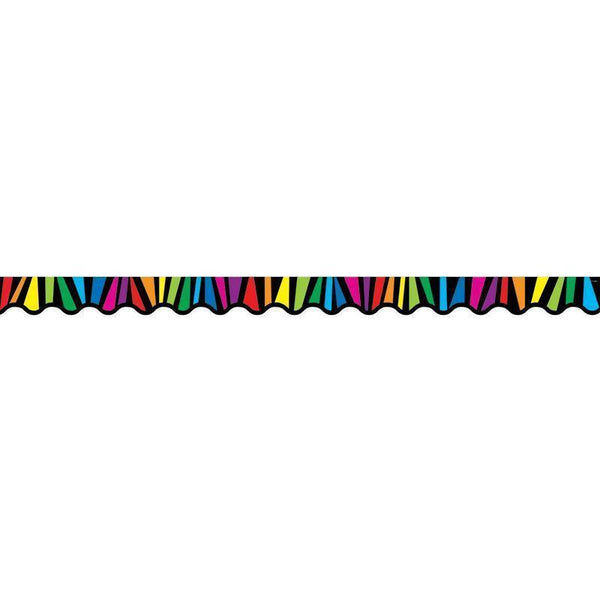 RAINBOW STRIPES BORDER-Learning Materials-JadeMoghul Inc.