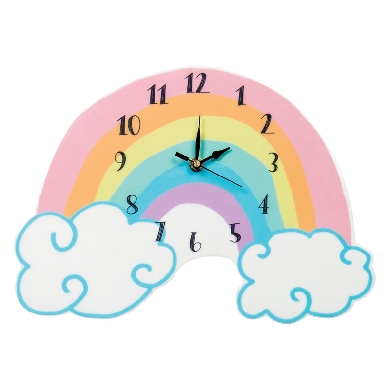 Rainbow Wall Clock-RAINBOW-JadeMoghul Inc.