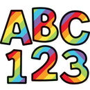 RAINBOX STRIPE 4IN EZ LETTER-Learning Materials-JadeMoghul Inc.