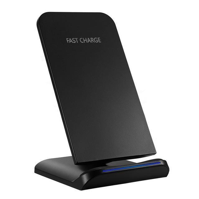 RAXFLY Wireless Charger For iPhone XS Max XR XS X 8 Plus Samsung Galaxy S9 S8 Plus Note 8 9 Fast Qi Charger Wireless Cellphone-Black-JadeMoghul Inc.