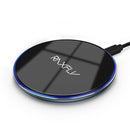 RAXFLY Wireless Charger For iPhone XS Max XR XS X 8 Plus Samsung Galaxy S9 S8 Plus Note 8 9 Fast Qi Charger Wireless Cellphone-Black Round 10W-JadeMoghul Inc.