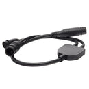 Raymarine Adapter Cable - 25-Pin to 9-Pin 8-Pin - Y-Cable to DownVision CP370 Transducer to Axiom RV [A80494]-Transducer Accessories-JadeMoghul Inc.