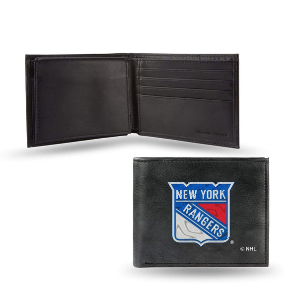 RBL Billfold (Embroidered) Wallet Purse New York Rangers Embroidered Billfold RICO