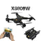 RC Dron Visuo XS809W XS809HW Mini Foldable Selfie Drone with Wifi FPV 0.3MP or 2MP Camera Altitude Hold Quadcopter Vs JJRC H37-30w XS809HW 1B-JadeMoghul Inc.