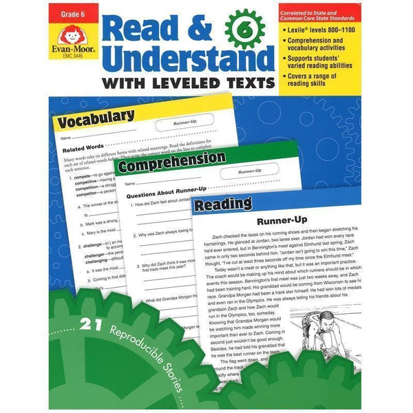 READ AND UNDERSTAND WITH LEVELED-Learning Materials-JadeMoghul Inc.