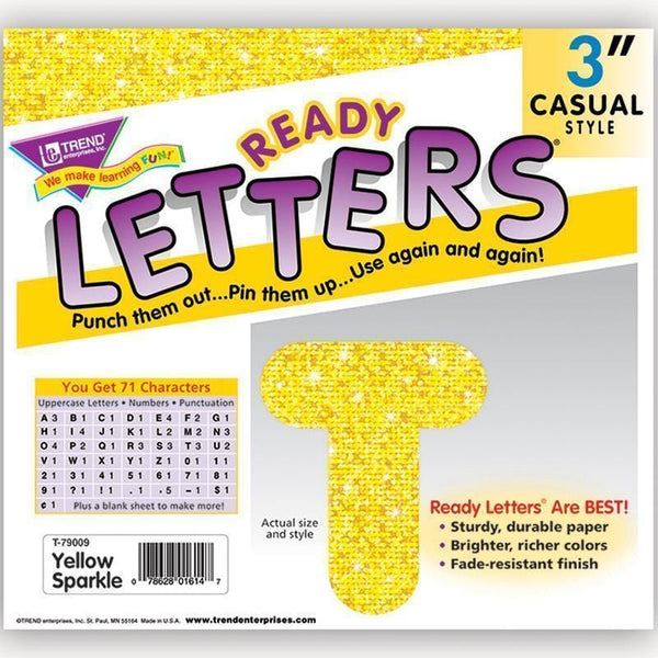 READY LETTERS 3 CASUAL YELLOW-Learning Materials-JadeMoghul Inc.