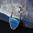 Real 925 Sterling Silver Natural Handmade Fine Jewelry Lovely Penguin Necklace with Pendant for Women--JadeMoghul Inc.