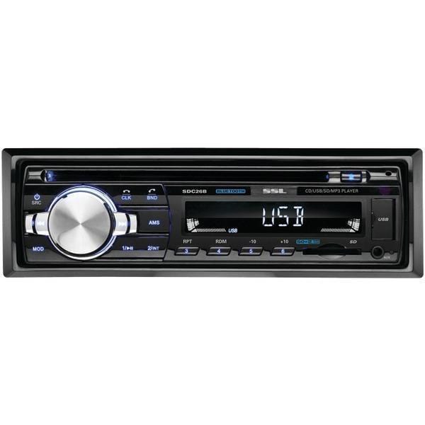Receivers & Accessories Single-DIN In-Dash CD AM/FM Receiver (With Bluetooth(R)) Petra Industries