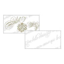Reception Stationery Parisian Love Letter Small Ticket Vintage Gold (Pack of 120) Weddingstar