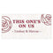 Reception Stationery Rose Small Ticket Plum (Pack of 120) JM Weddings